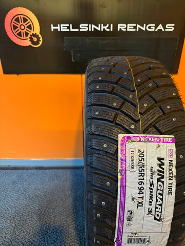 205/55R16 94T Nexen WinGuard winSpike3 XL (sis. asennus)